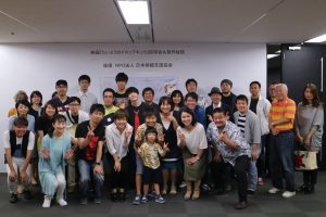 平成30年6月3日。映画『たいようのドロップキック』の試写会での集合写真。